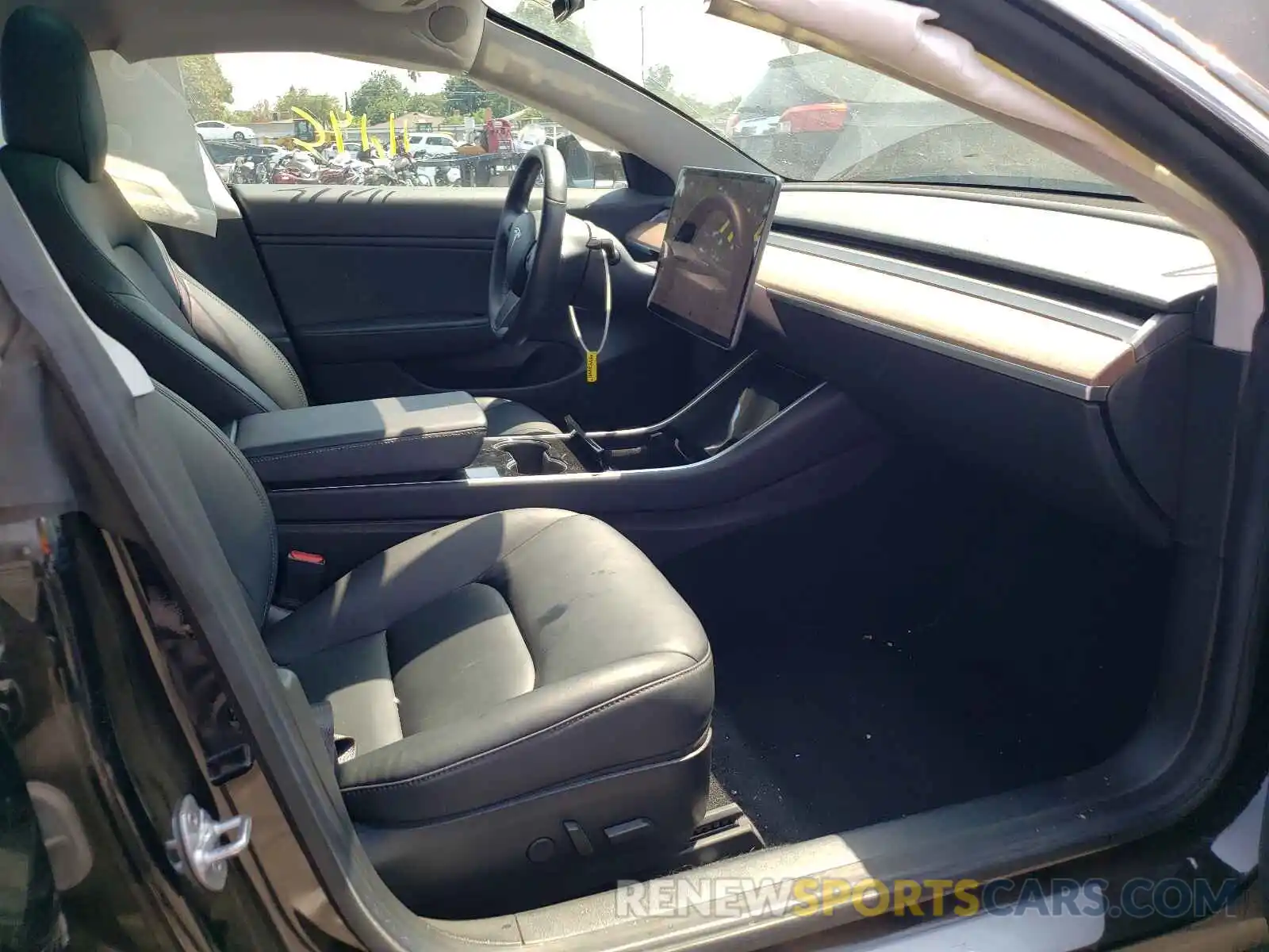 5 Photograph of a damaged car 5YJ3E1EA3KF317605 TESLA MODEL 3 2019