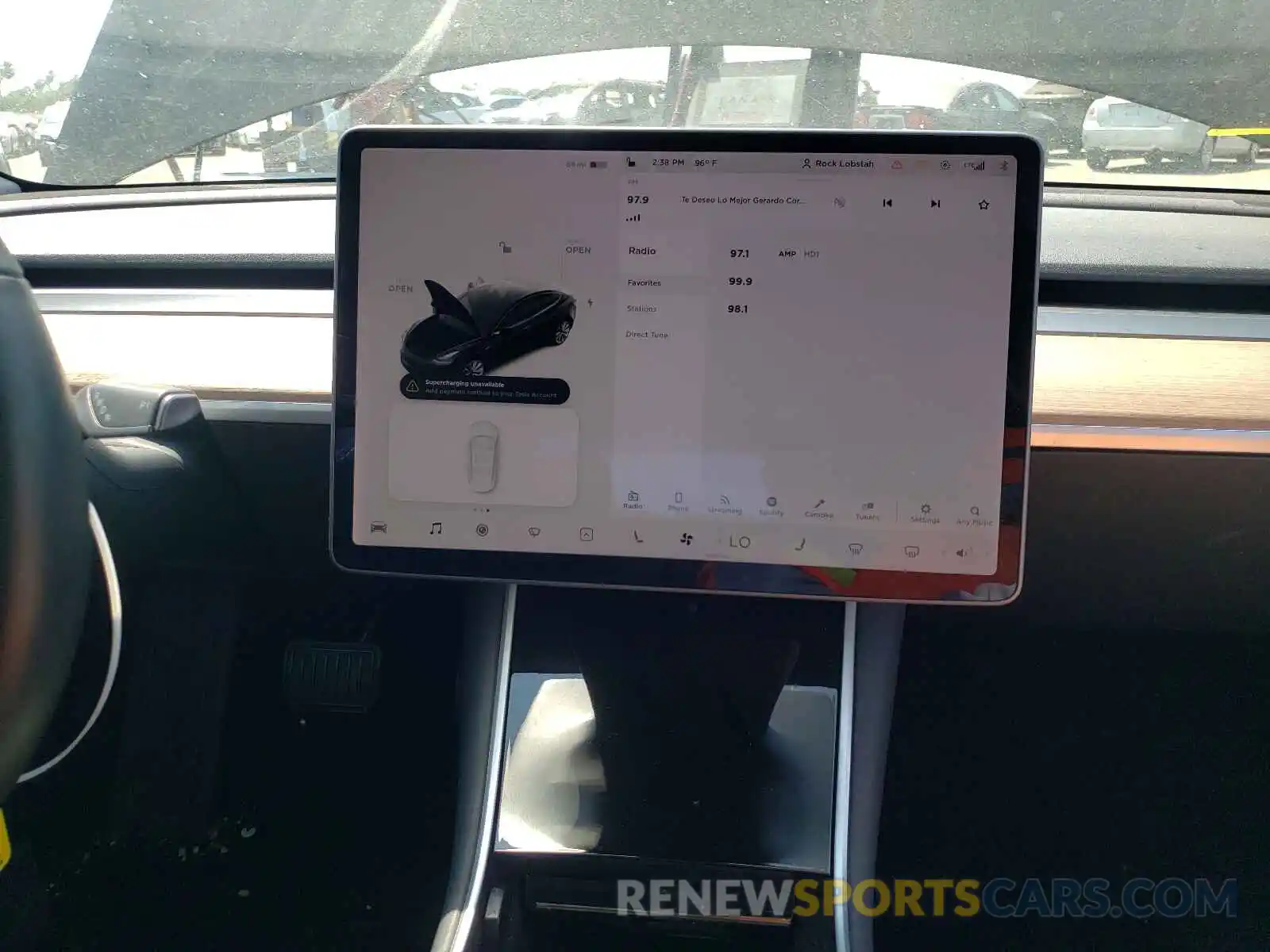 9 Photograph of a damaged car 5YJ3E1EA3KF317605 TESLA MODEL 3 2019