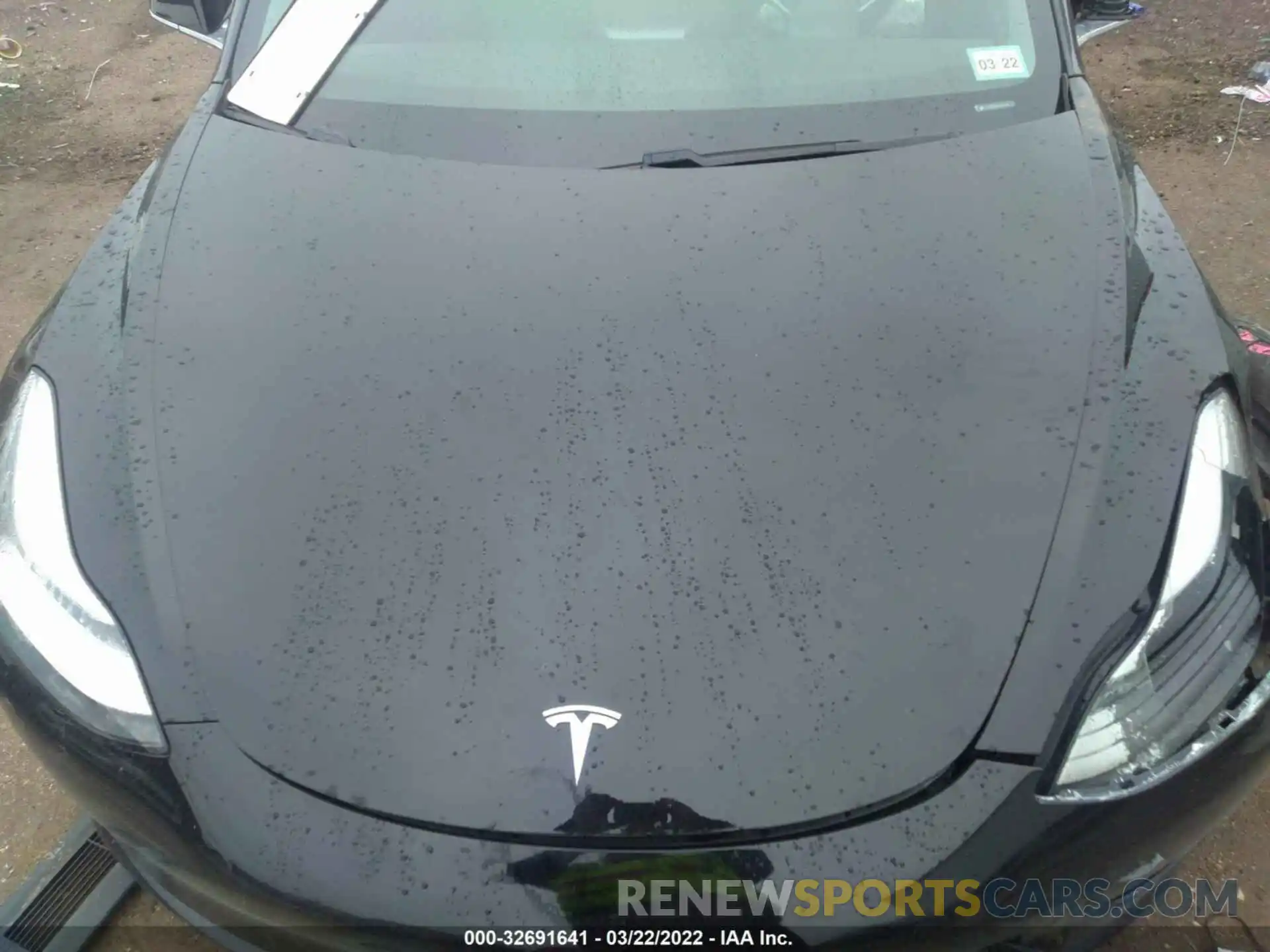 10 Photograph of a damaged car 5YJ3E1EA3KF324991 TESLA MODEL 3 2019