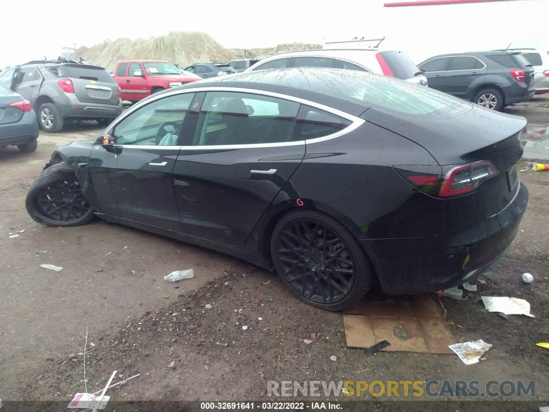 3 Photograph of a damaged car 5YJ3E1EA3KF324991 TESLA MODEL 3 2019