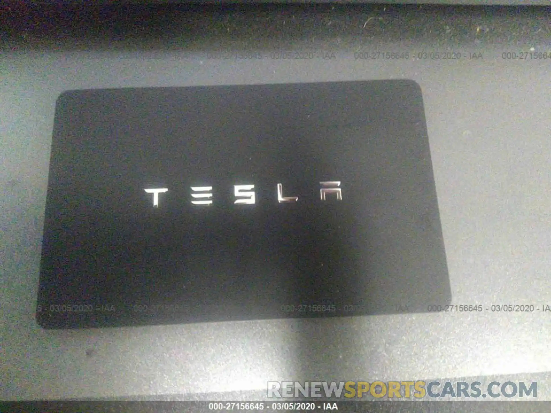 11 Photograph of a damaged car 5YJ3E1EA3KF327826 TESLA MODEL 3 2019