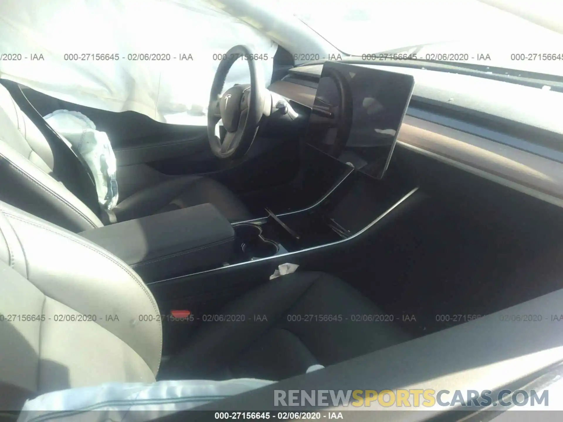 5 Photograph of a damaged car 5YJ3E1EA3KF327826 TESLA MODEL 3 2019