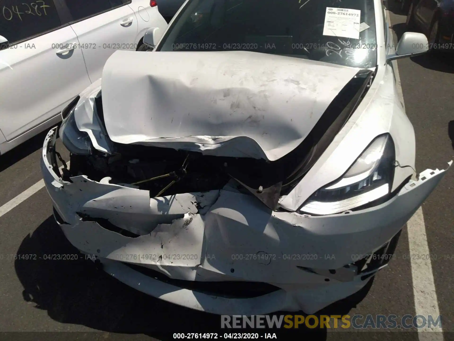 6 Photograph of a damaged car 5YJ3E1EA3KF331570 TESLA MODEL 3 2019