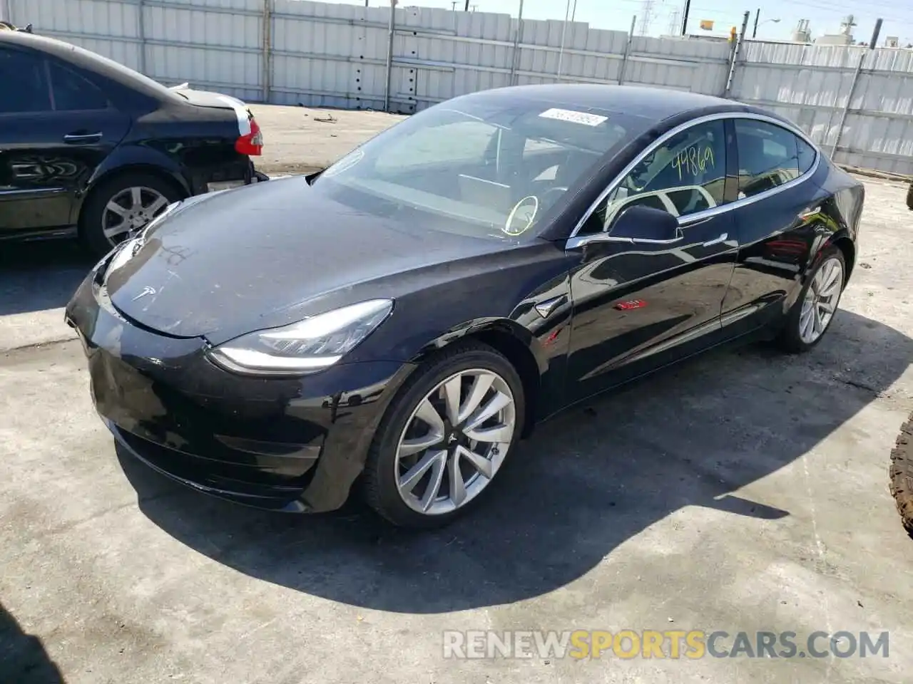 2 Фотография поврежденного автомобиля 5YJ3E1EA3KF357442 TESLA MODEL 3 2019