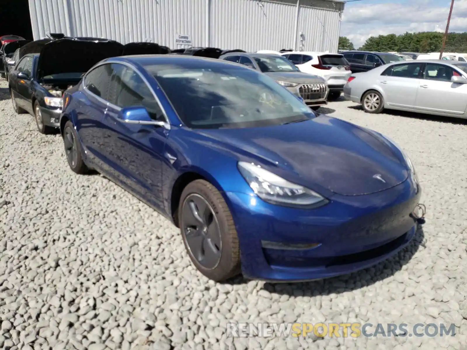 1 Фотография поврежденного автомобиля 5YJ3E1EA3KF362690 TESLA MODEL 3 2019