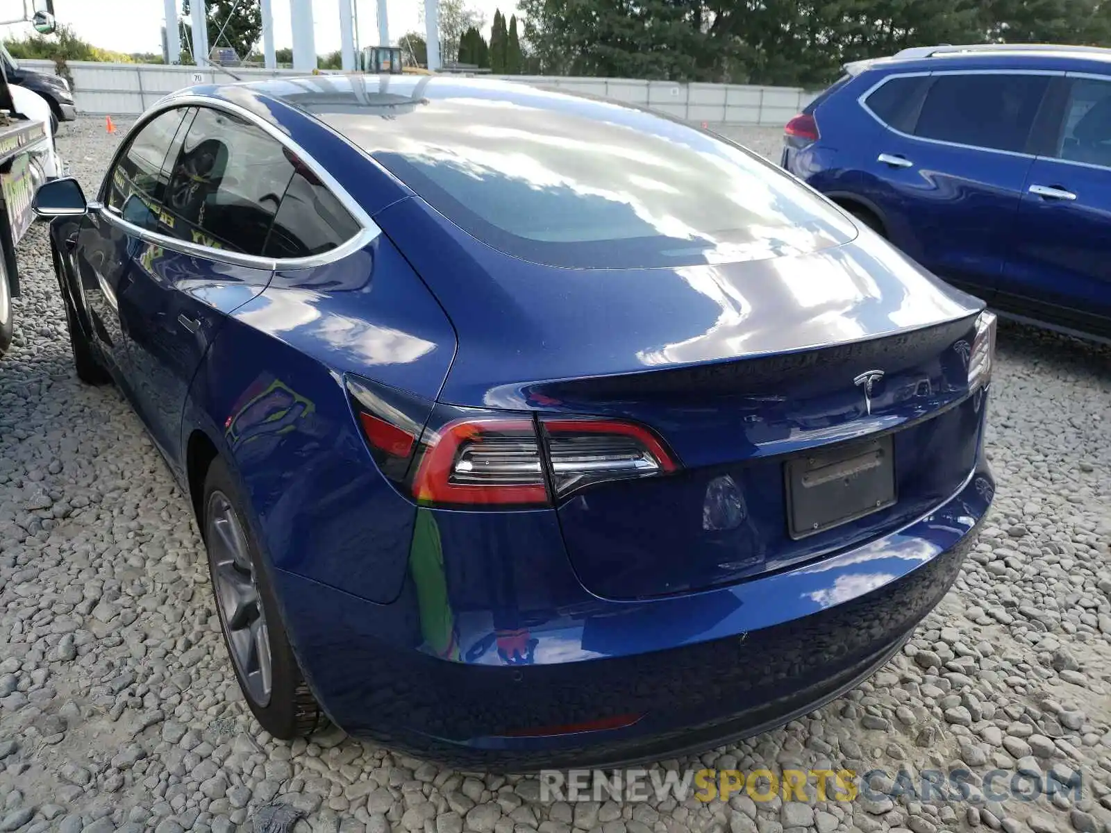 3 Photograph of a damaged car 5YJ3E1EA3KF362690 TESLA MODEL 3 2019