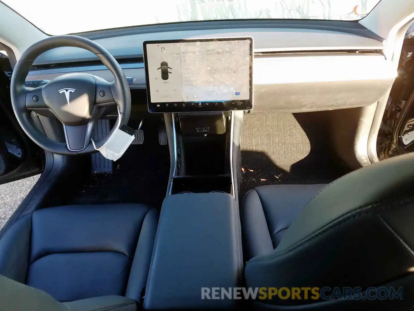 9 Photograph of a damaged car 5YJ3E1EA3KF394622 TESLA MODEL 3 2019