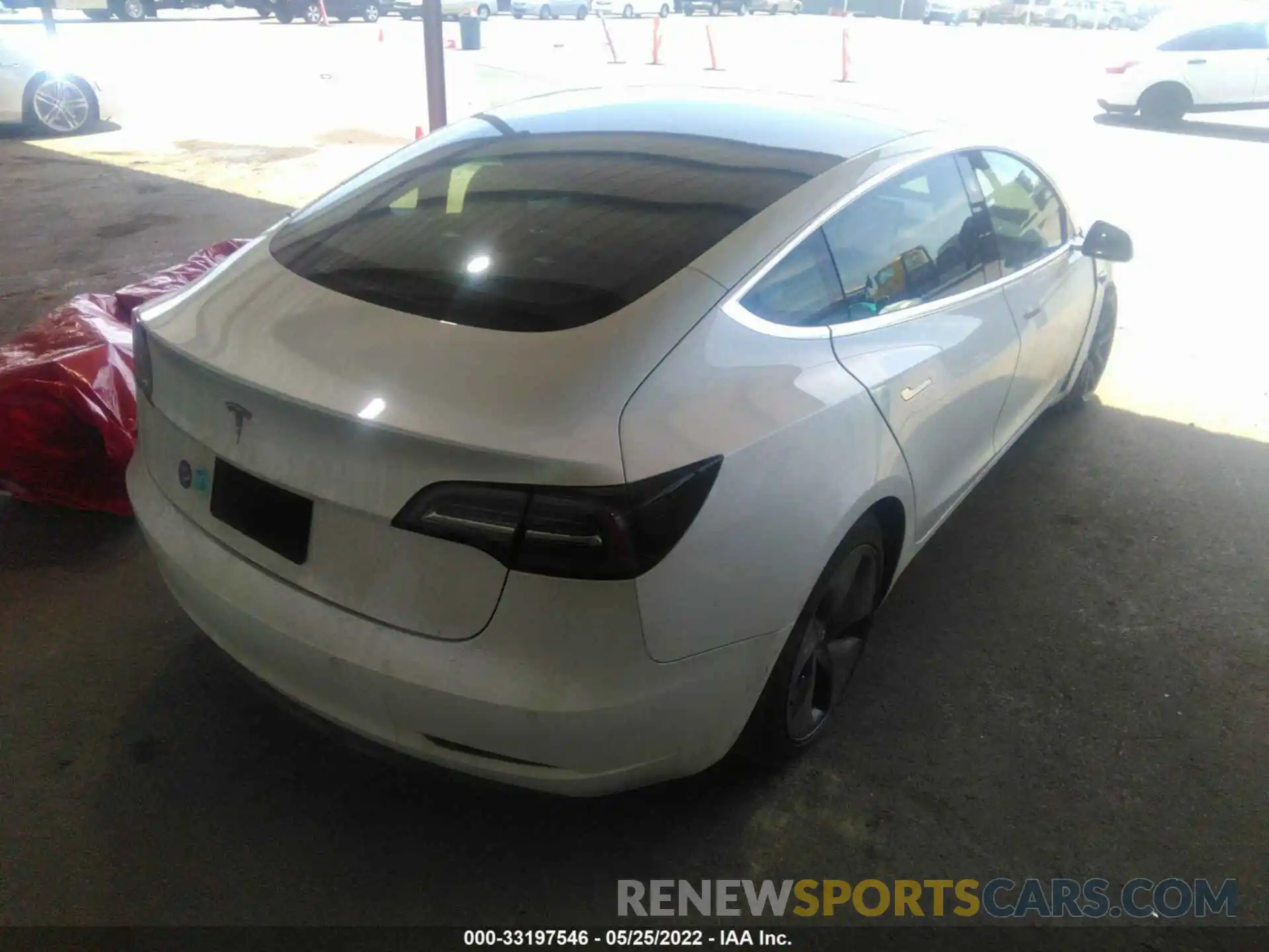 4 Фотография поврежденного автомобиля 5YJ3E1EA3KF397021 TESLA MODEL 3 2019