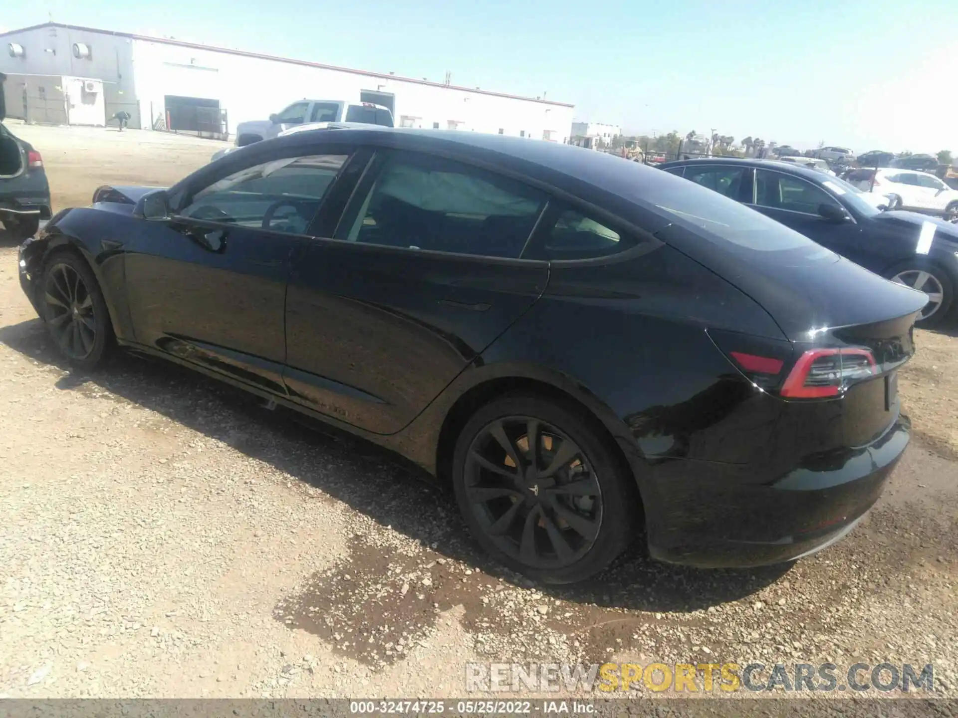 3 Photograph of a damaged car 5YJ3E1EA3KF401827 TESLA MODEL 3 2019