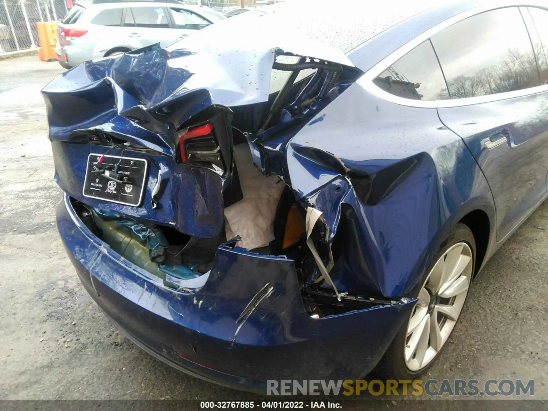 6 Photograph of a damaged car 5YJ3E1EA3KF402248 TESLA MODEL 3 2019