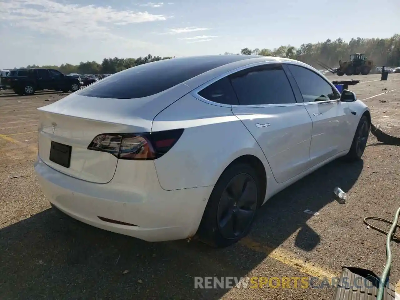 4 Photograph of a damaged car 5YJ3E1EA3KF412116 TESLA MODEL 3 2019