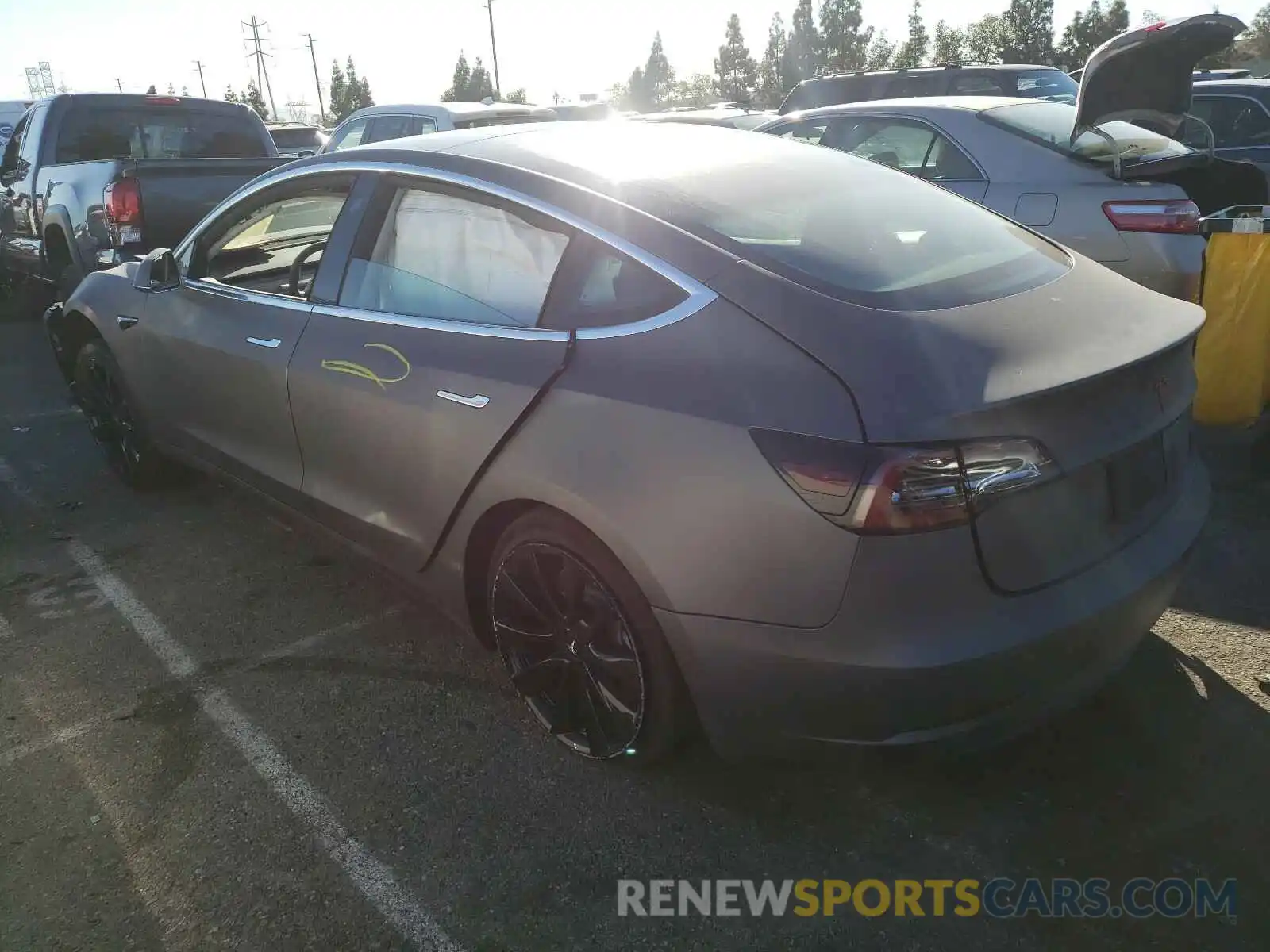 3 Photograph of a damaged car 5YJ3E1EA3KF417171 TESLA MODEL 3 2019