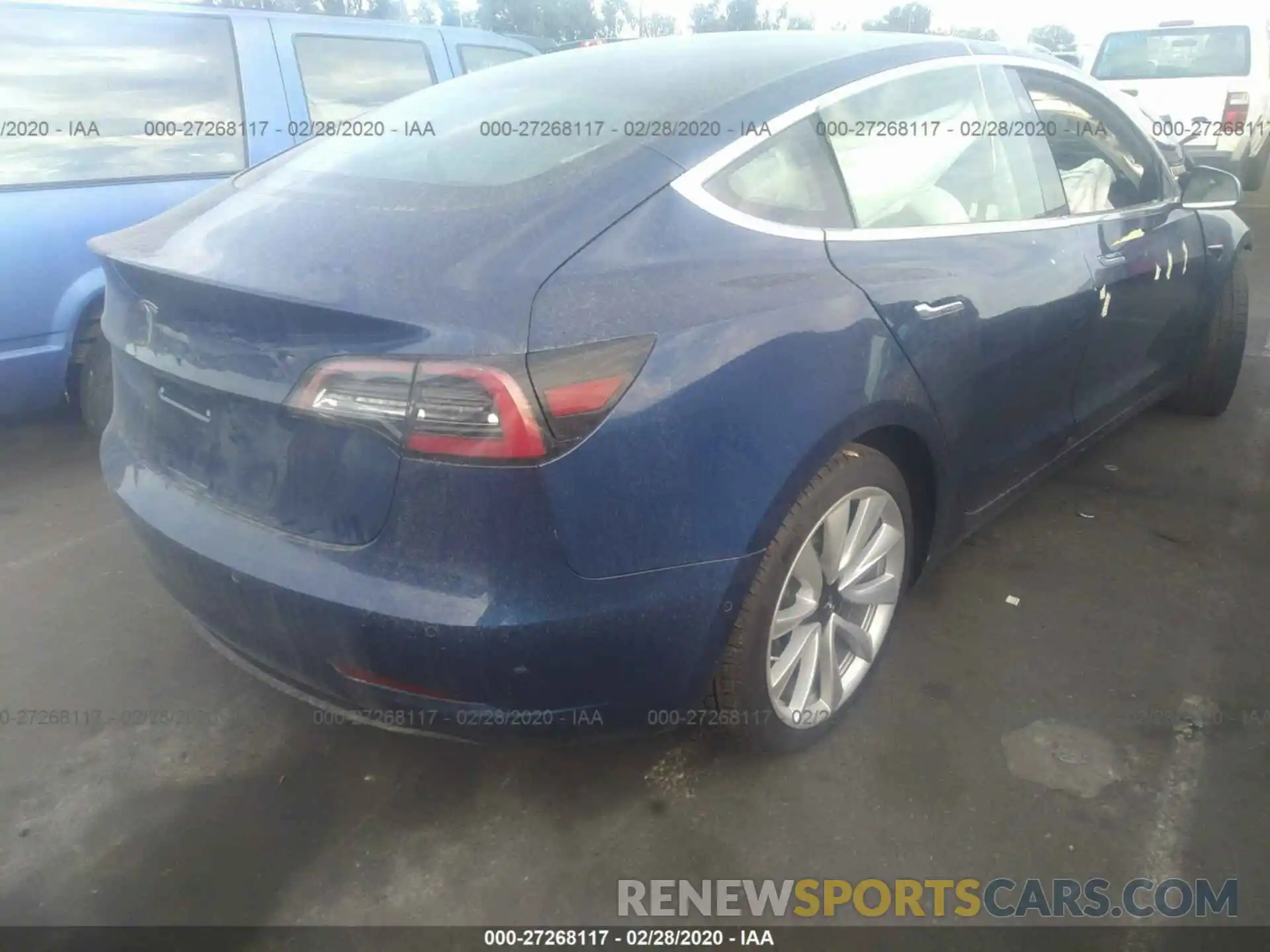 4 Photograph of a damaged car 5YJ3E1EA3KF417896 TESLA MODEL 3 2019