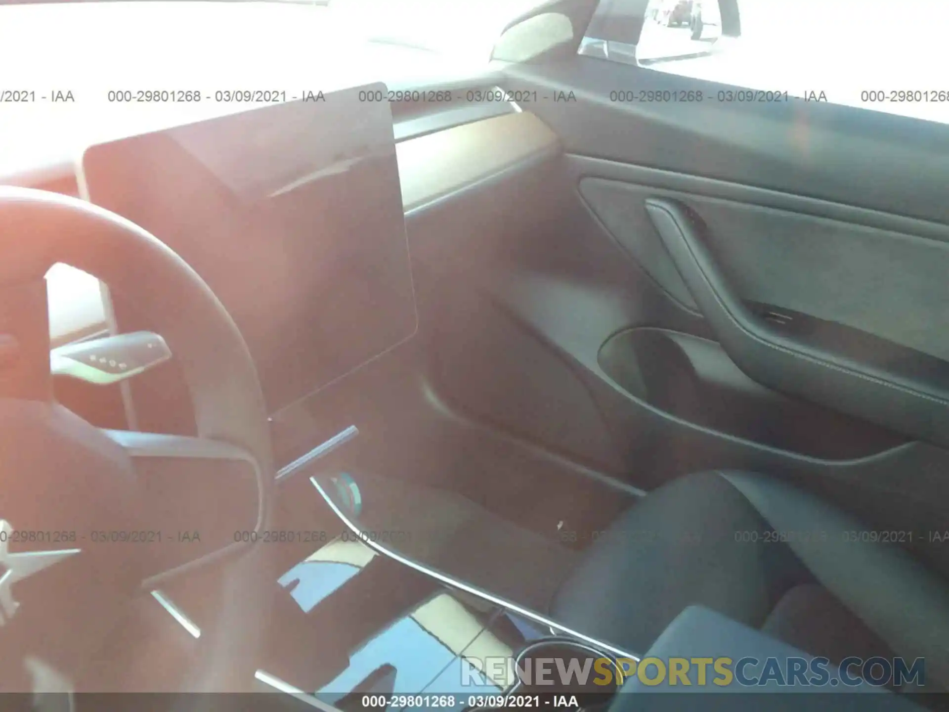 7 Photograph of a damaged car 5YJ3E1EA3KF421155 TESLA MODEL 3 2019