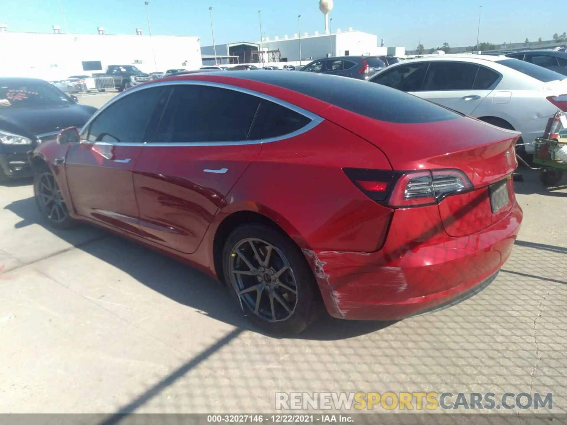 3 Photograph of a damaged car 5YJ3E1EA3KF428199 TESLA MODEL 3 2019