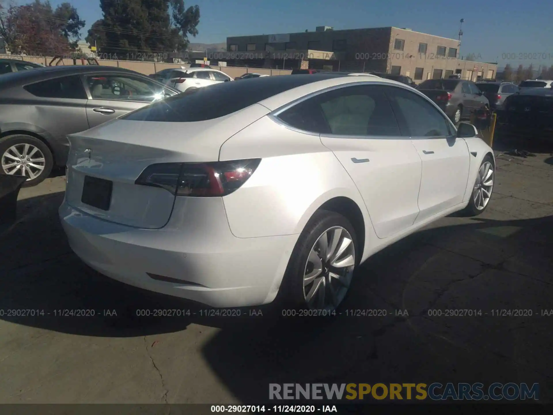 4 Photograph of a damaged car 5YJ3E1EA3KF436206 TESLA MODEL 3 2019