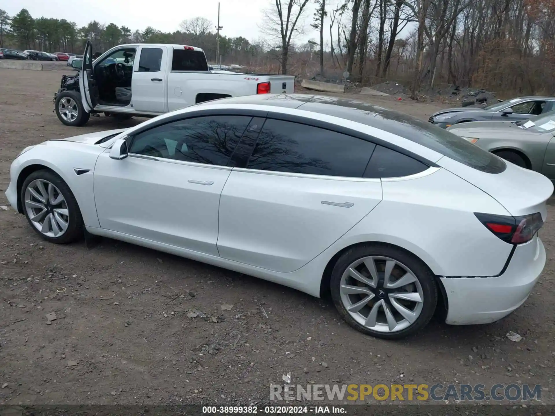 14 Photograph of a damaged car 5YJ3E1EA3KF436464 TESLA MODEL 3 2019