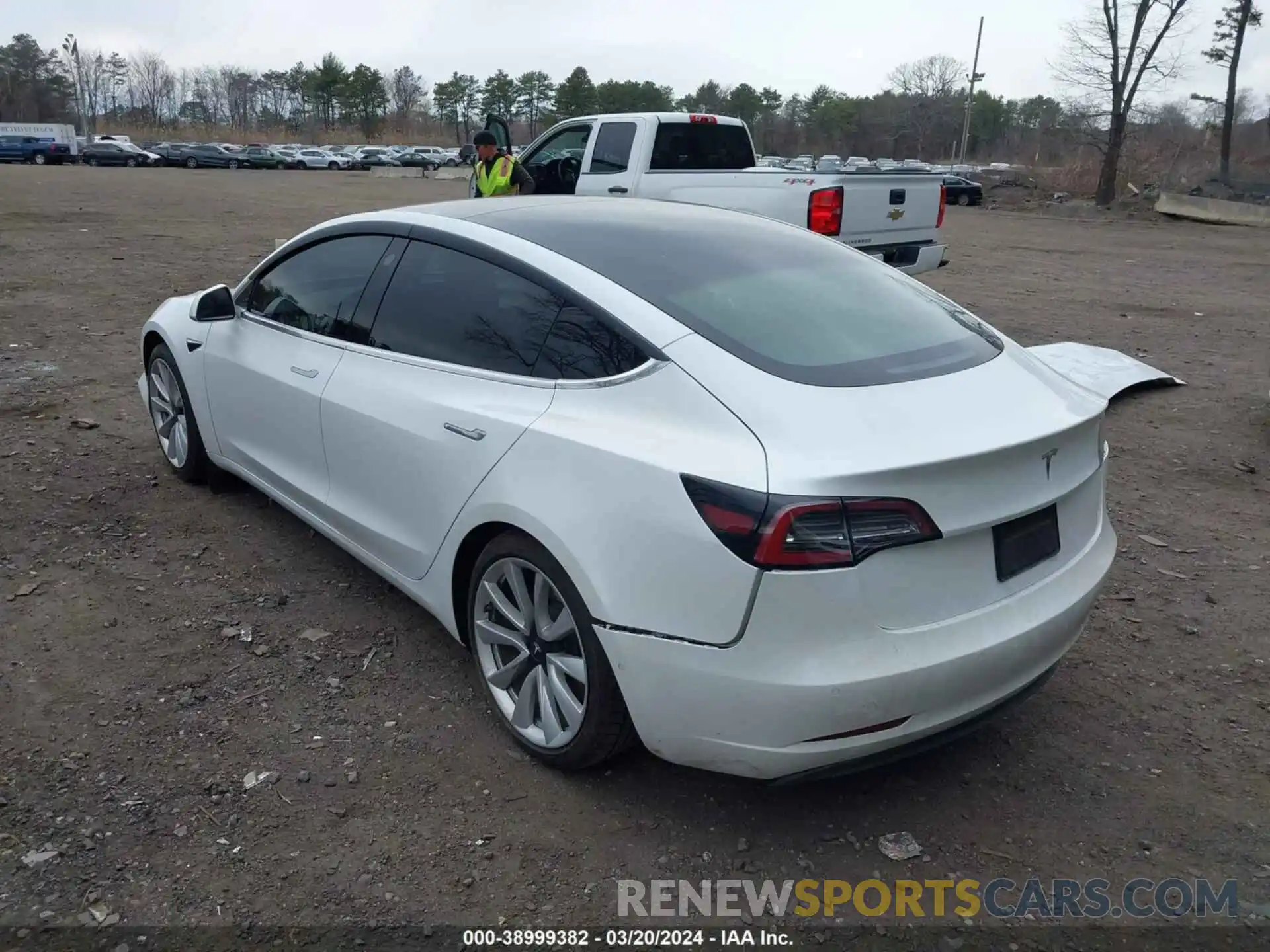 3 Photograph of a damaged car 5YJ3E1EA3KF436464 TESLA MODEL 3 2019