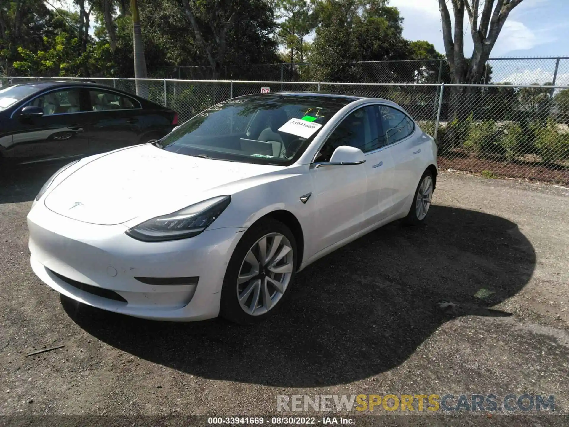 2 Photograph of a damaged car 5YJ3E1EA3KF441552 TESLA MODEL 3 2019