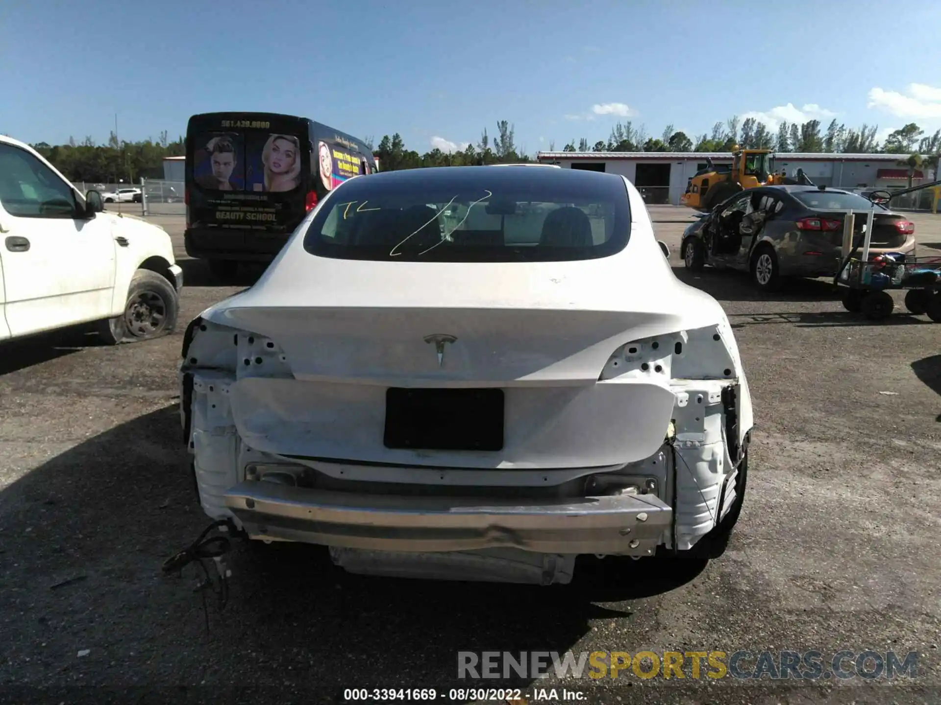 6 Photograph of a damaged car 5YJ3E1EA3KF441552 TESLA MODEL 3 2019