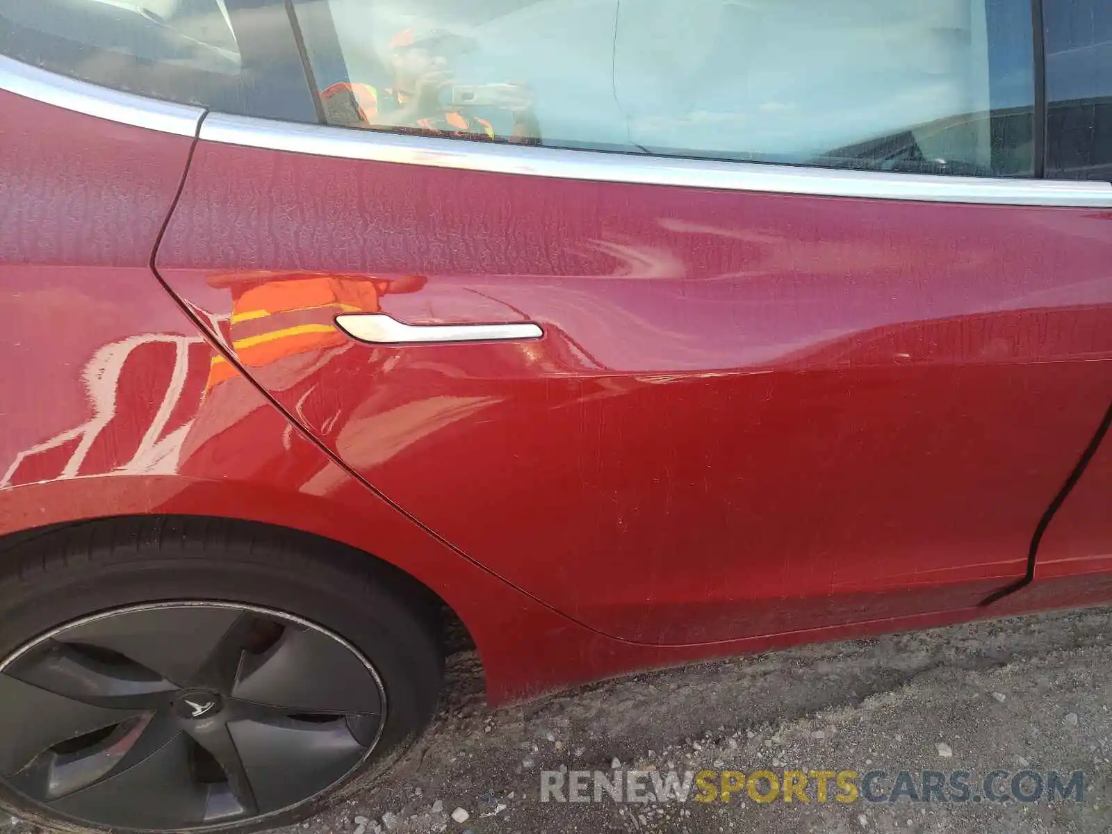 6 Photograph of a damaged car 5YJ3E1EA3KF444757 TESLA MODEL 3 2019