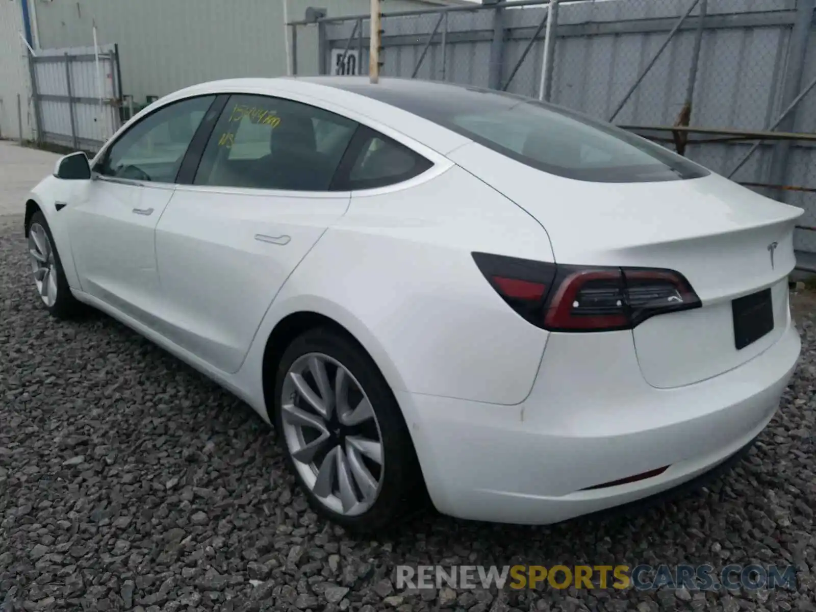 3 Photograph of a damaged car 5YJ3E1EA3KF474146 TESLA MODEL 3 2019