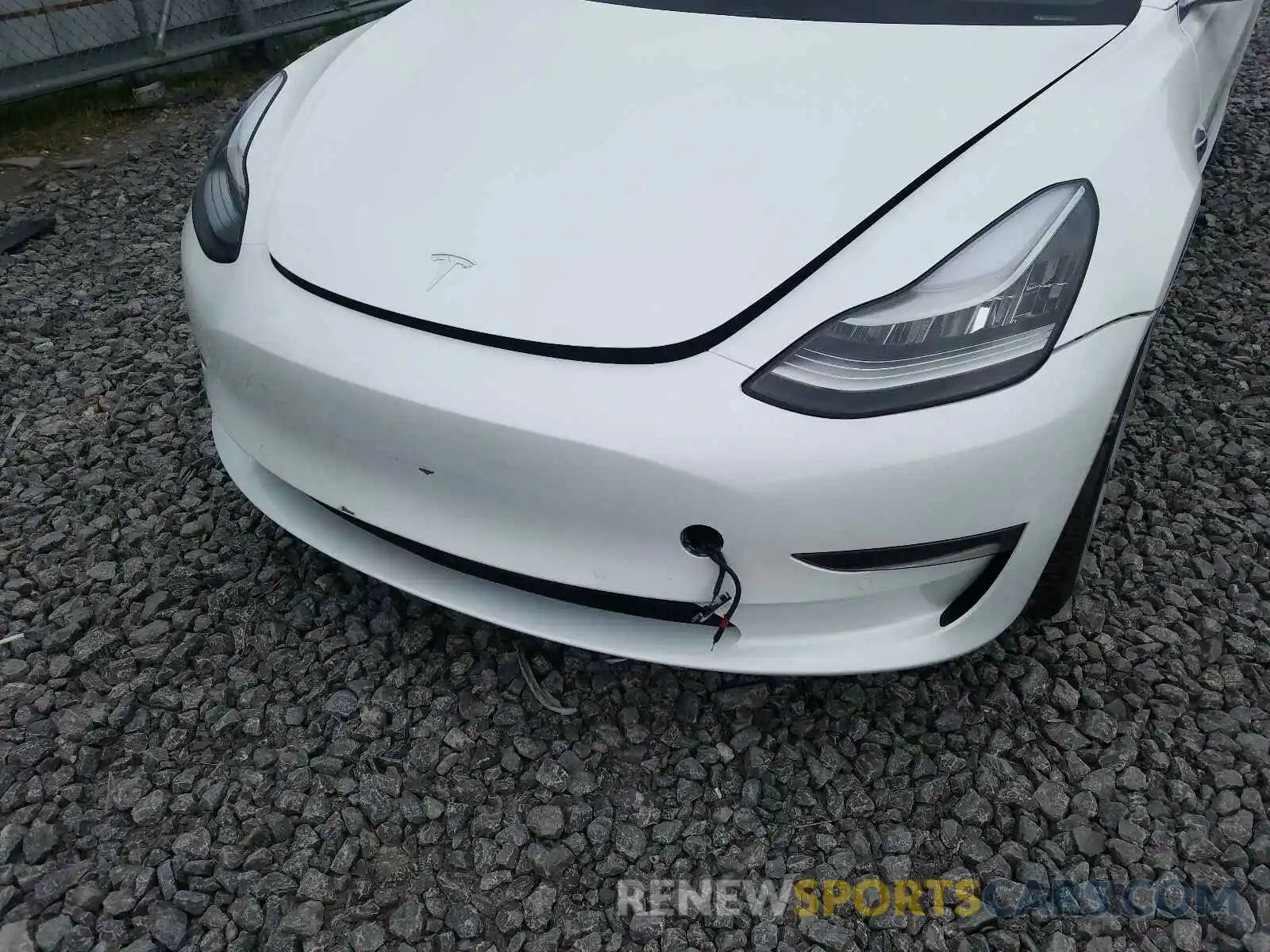 9 Photograph of a damaged car 5YJ3E1EA3KF474146 TESLA MODEL 3 2019