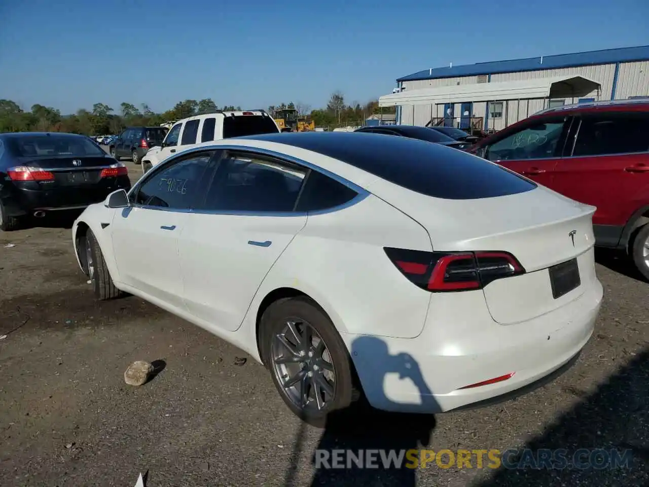 3 Photograph of a damaged car 5YJ3E1EA3KF482912 TESLA MODEL 3 2019