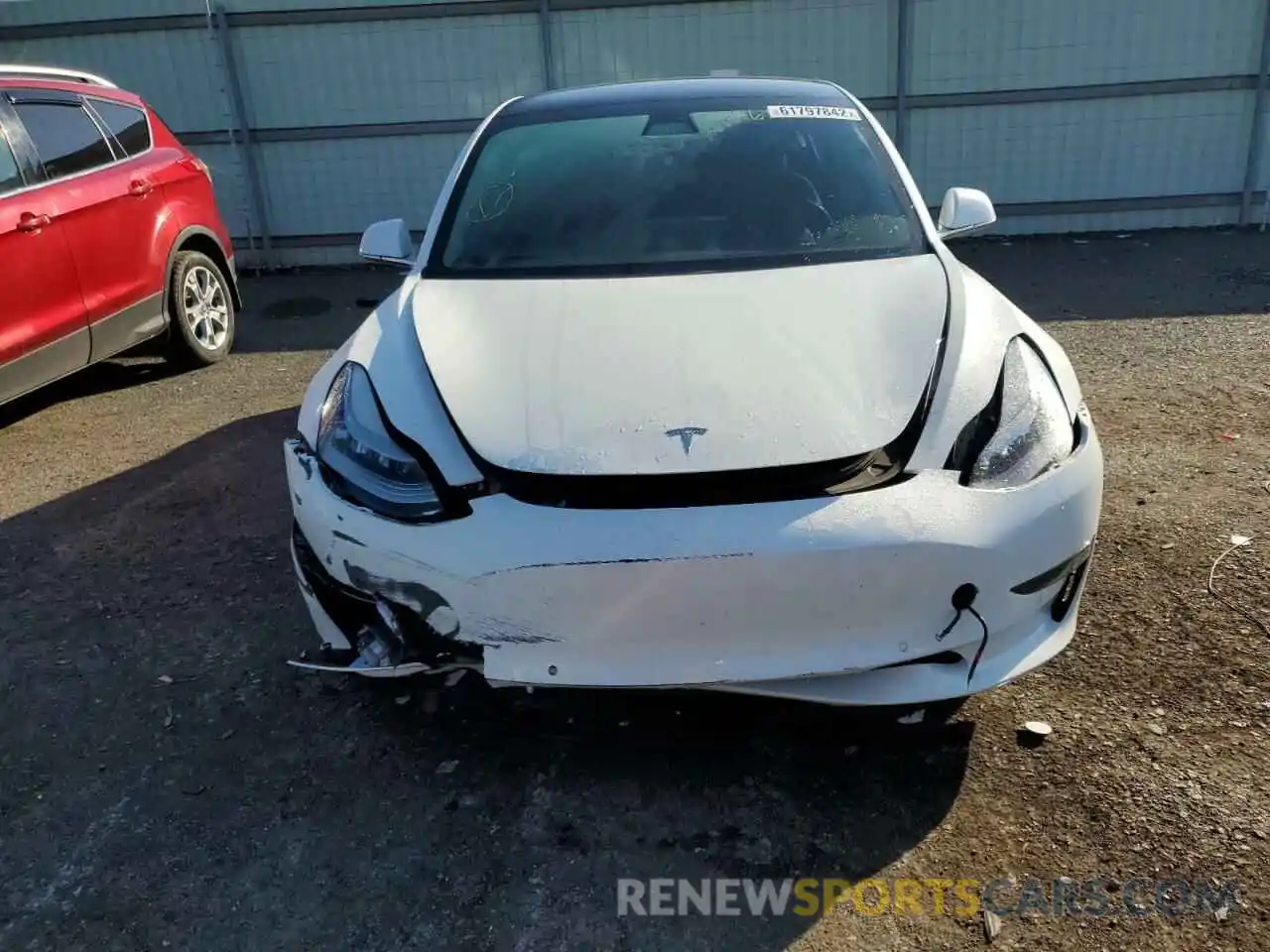 9 Photograph of a damaged car 5YJ3E1EA3KF482912 TESLA MODEL 3 2019