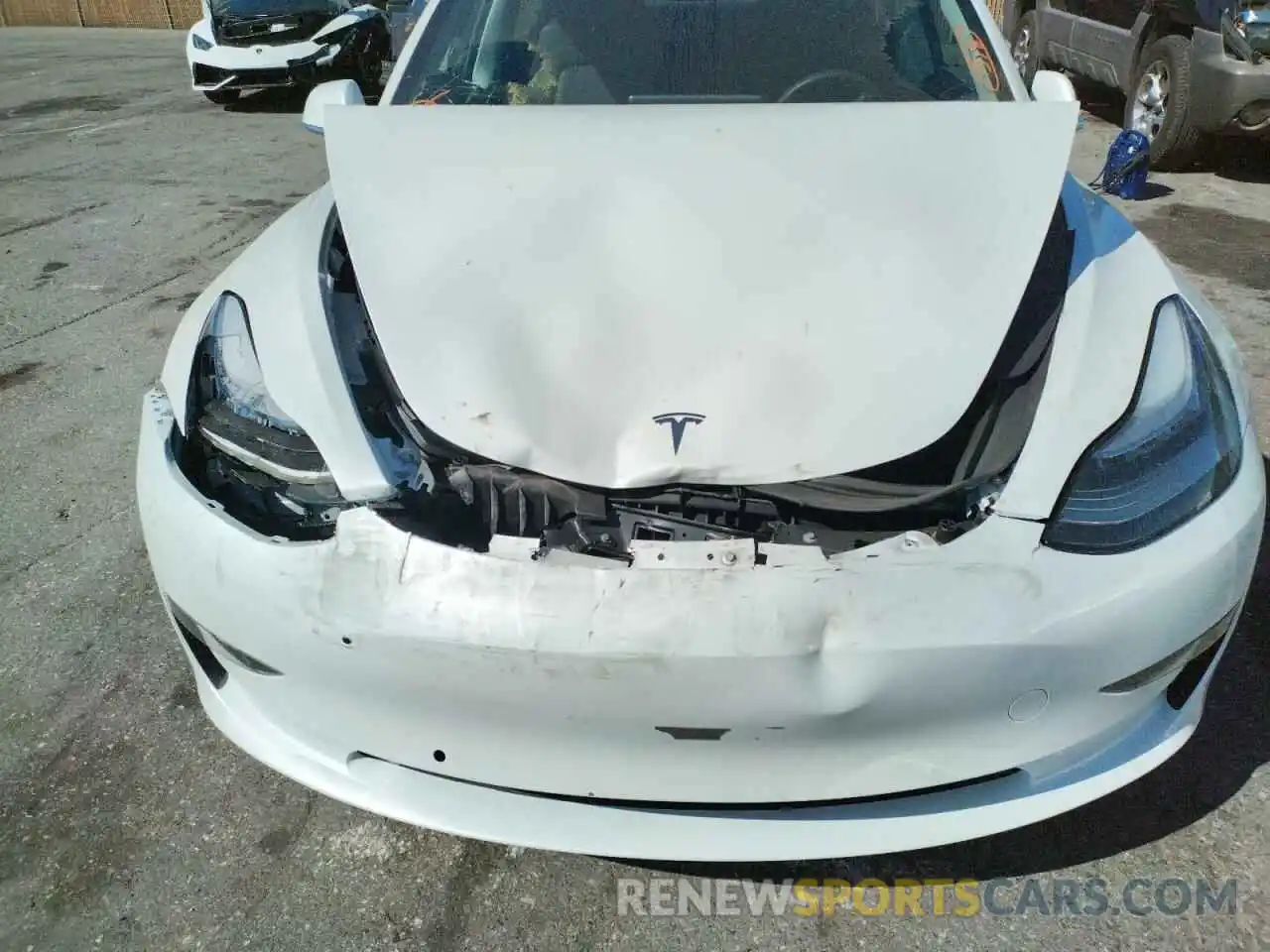 9 Photograph of a damaged car 5YJ3E1EA3KF483414 TESLA MODEL 3 2019