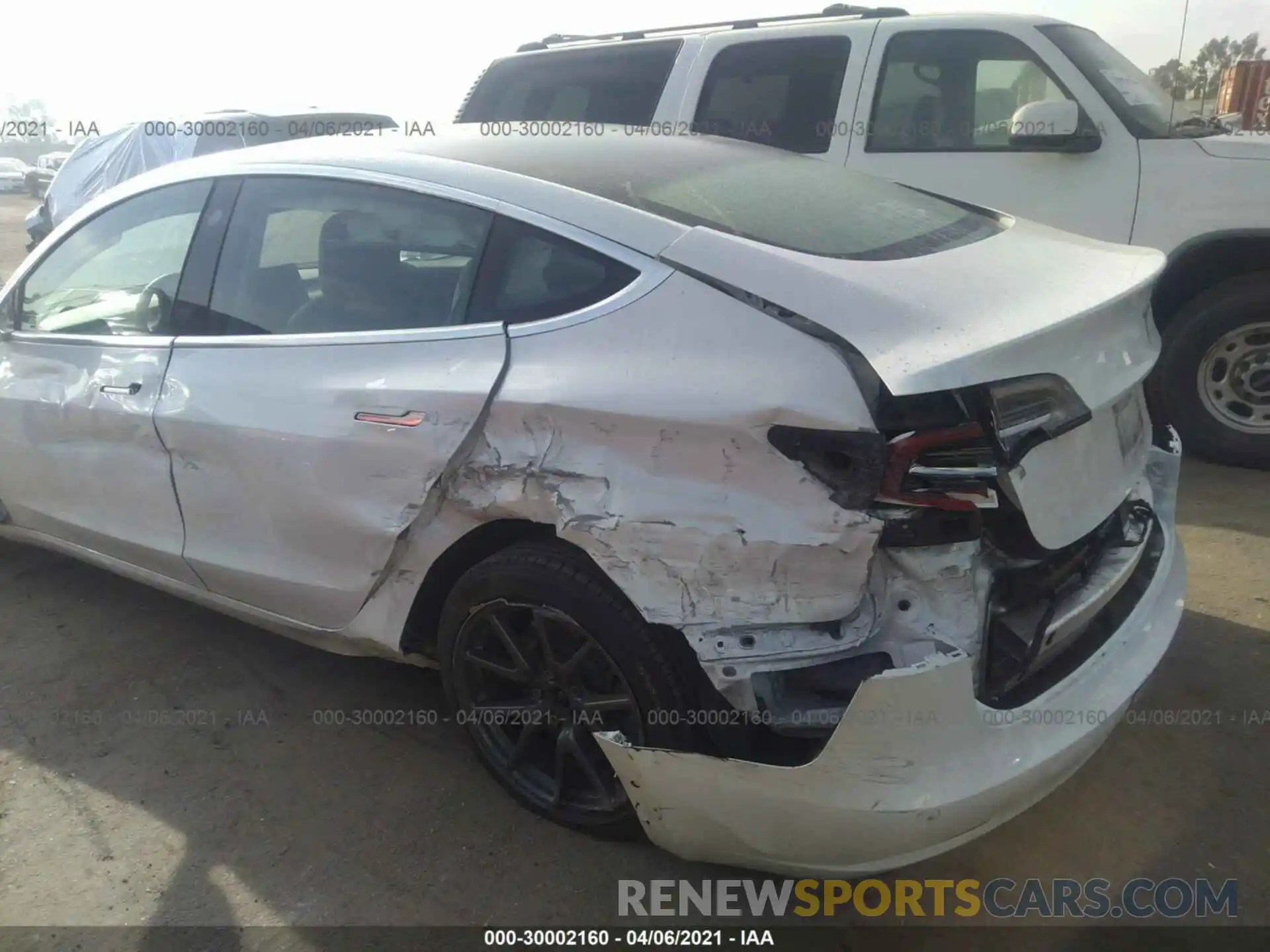6 Photograph of a damaged car 5YJ3E1EA3KF485602 TESLA MODEL 3 2019