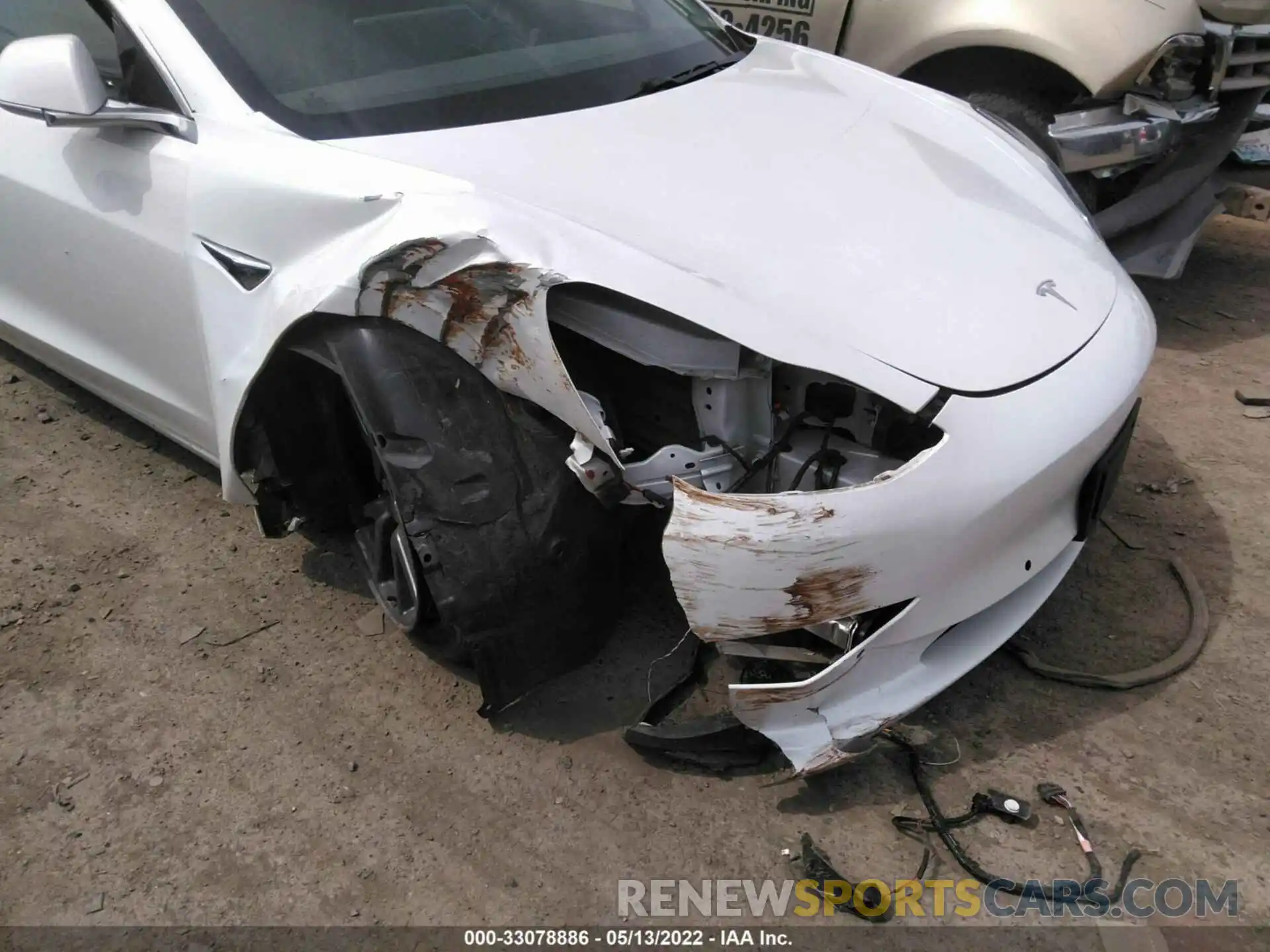 6 Photograph of a damaged car 5YJ3E1EA3KF485843 TESLA MODEL 3 2019