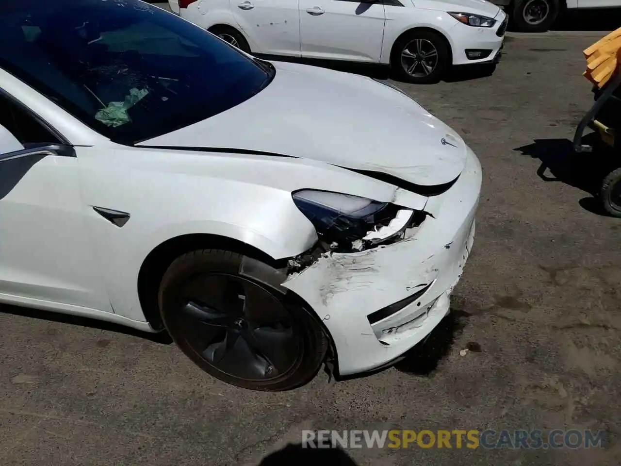 9 Photograph of a damaged car 5YJ3E1EA3KF509333 TESLA MODEL 3 2019