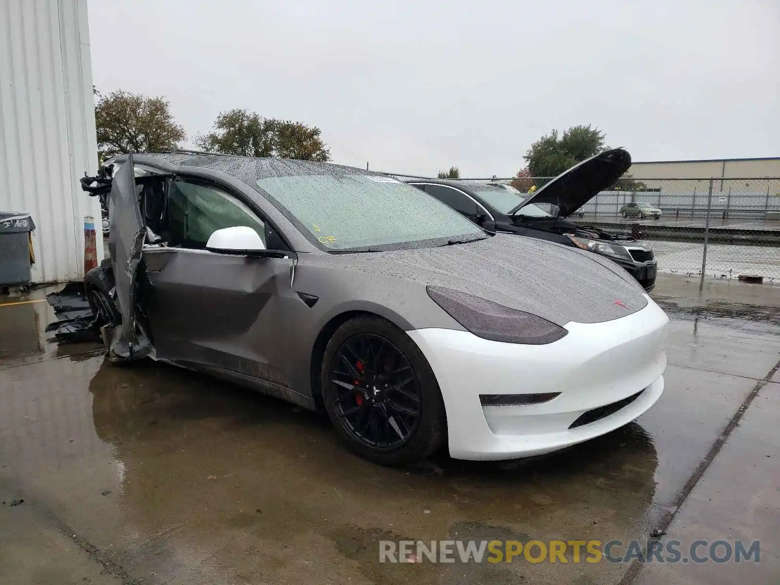 1 Фотография поврежденного автомобиля 5YJ3E1EA3KF509347 TESLA MODEL 3 2019