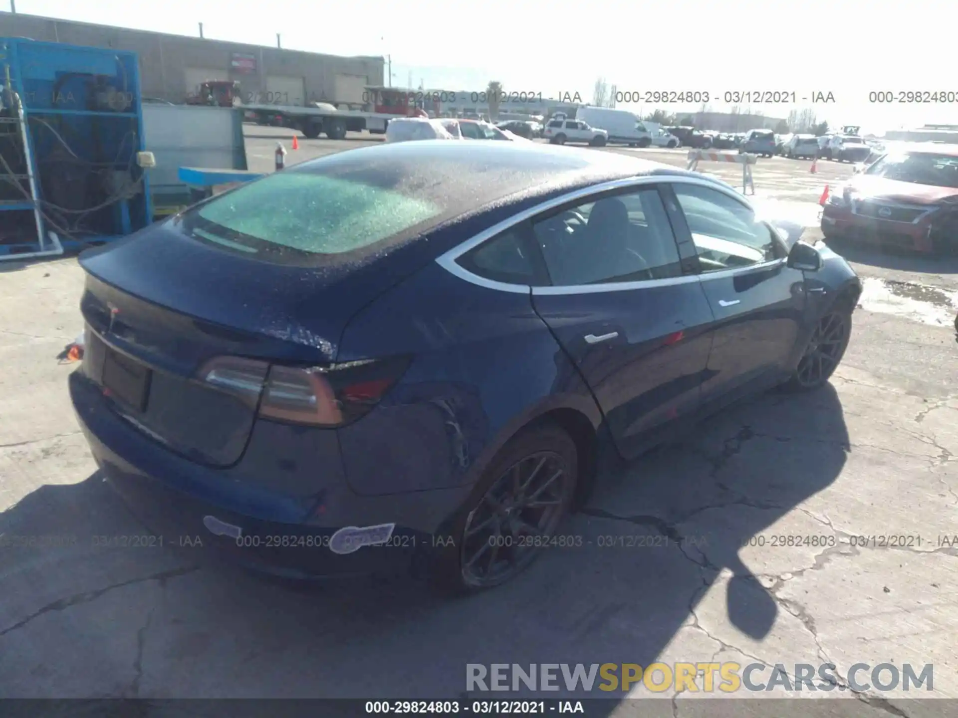 4 Photograph of a damaged car 5YJ3E1EA4KF190427 TESLA MODEL 3 2019