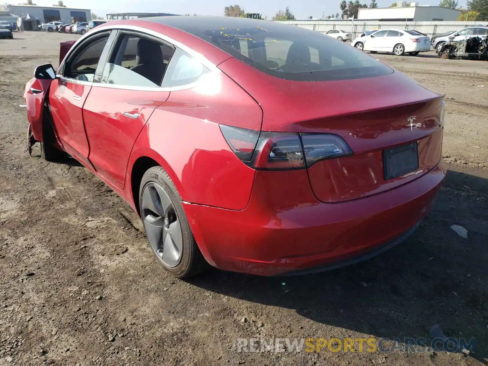 3 Фотография поврежденного автомобиля 5YJ3E1EA4KF193697 TESLA MODEL 3 2019