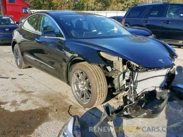 1 Photograph of a damaged car 5YJ3E1EA4KF296702 TESLA MODEL 3 2019