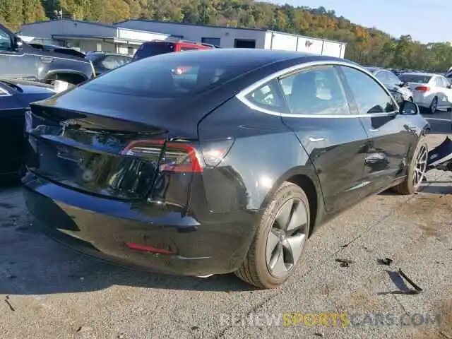 4 Photograph of a damaged car 5YJ3E1EA4KF296702 TESLA MODEL 3 2019