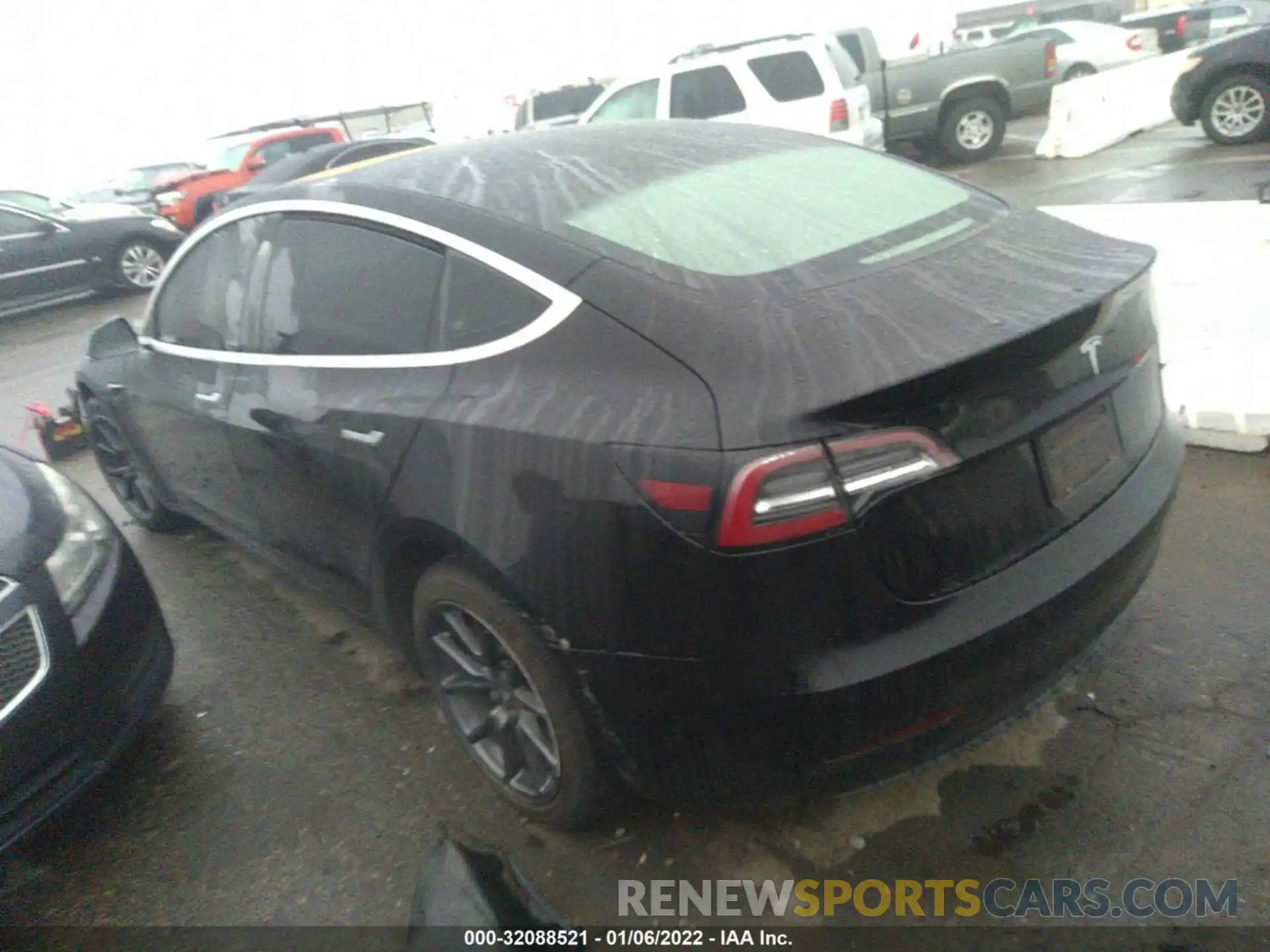 3 Photograph of a damaged car 5YJ3E1EA4KF297056 TESLA MODEL 3 2019