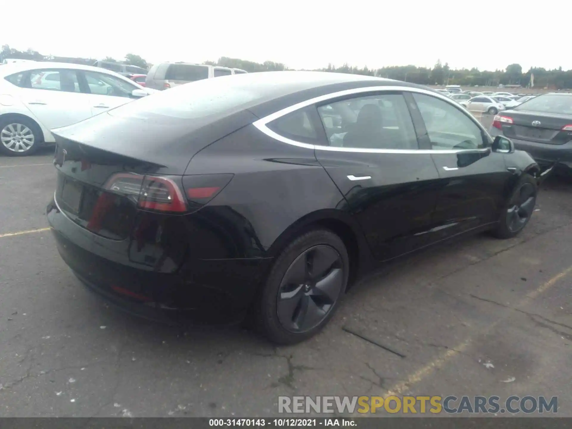 4 Фотография поврежденного автомобиля 5YJ3E1EA4KF297249 TESLA MODEL 3 2019