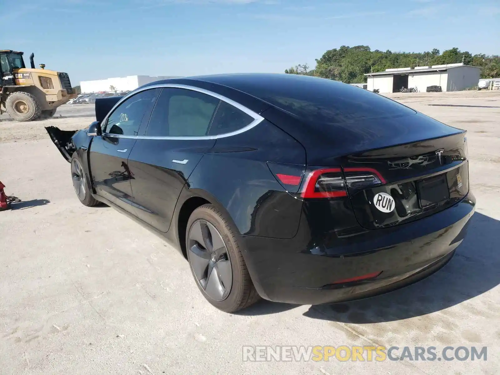 3 Photograph of a damaged car 5YJ3E1EA4KF297560 TESLA MODEL 3 2019