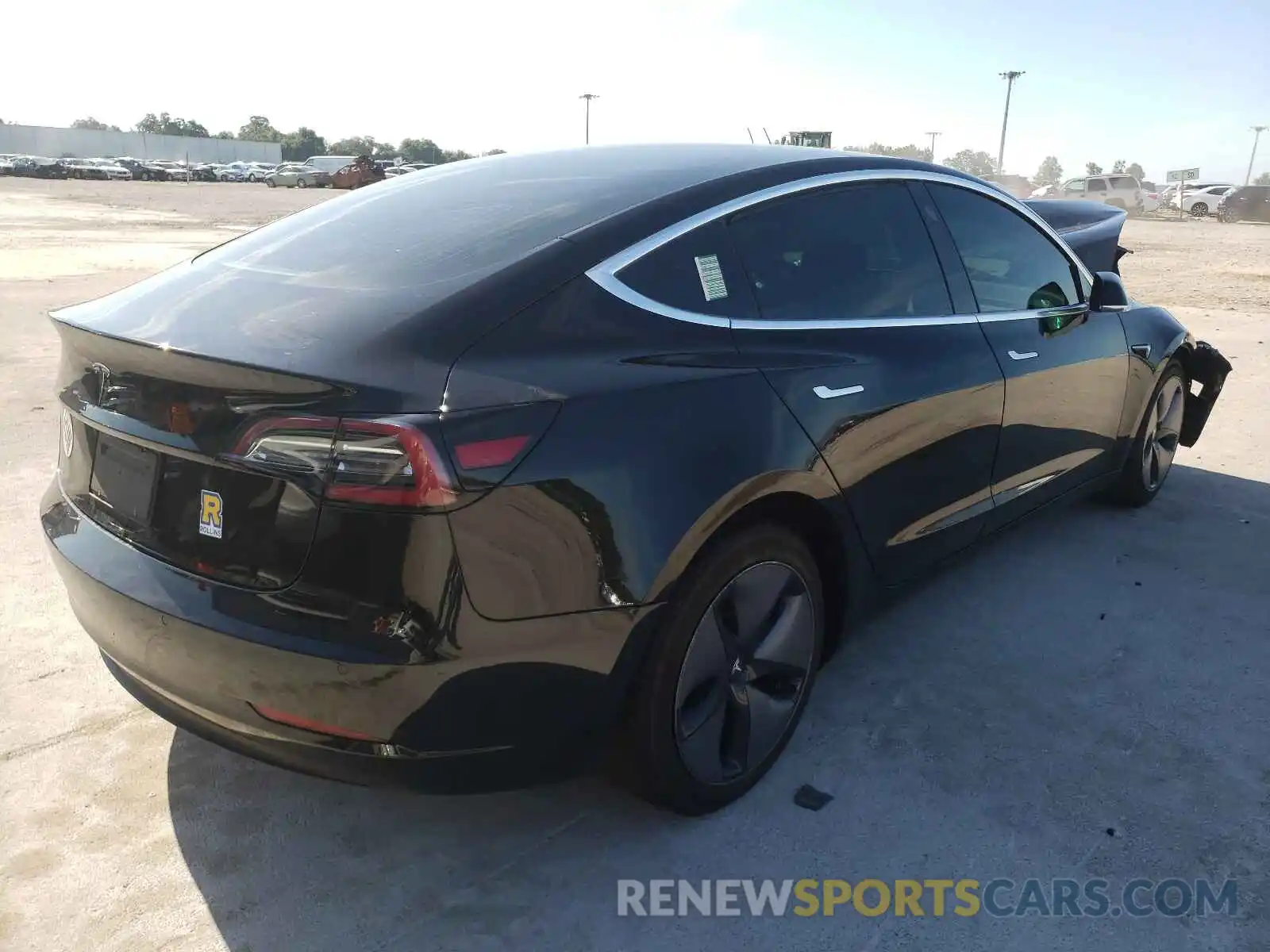 4 Photograph of a damaged car 5YJ3E1EA4KF297560 TESLA MODEL 3 2019