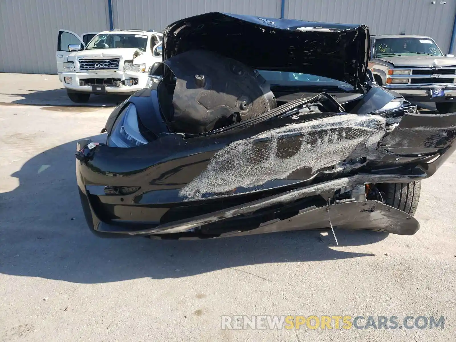 9 Photograph of a damaged car 5YJ3E1EA4KF297560 TESLA MODEL 3 2019