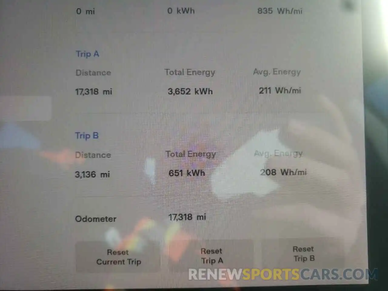 8 Photograph of a damaged car 5YJ3E1EA4KF297820 TESLA MODEL 3 2019