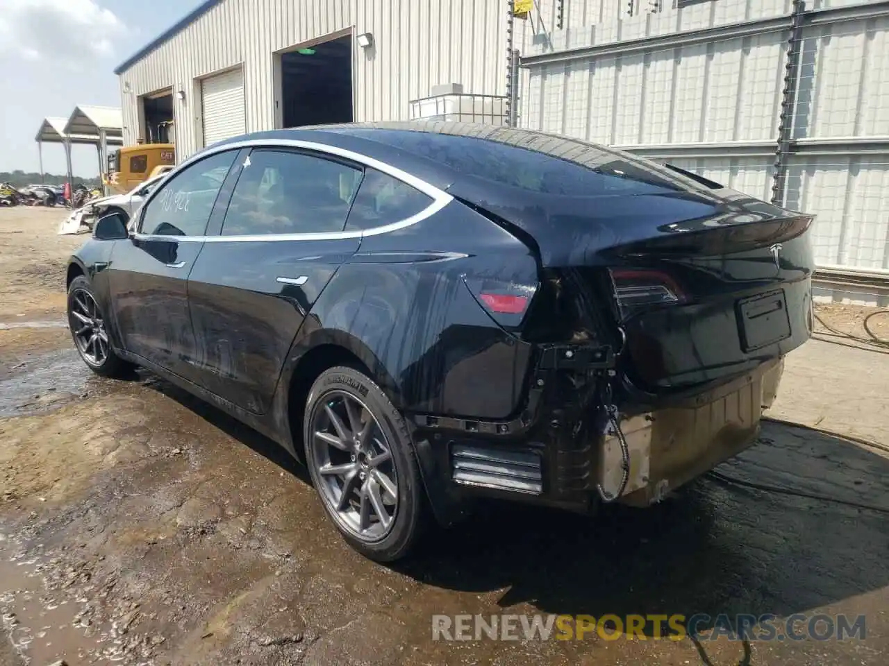 3 Photograph of a damaged car 5YJ3E1EA4KF298059 TESLA MODEL 3 2019