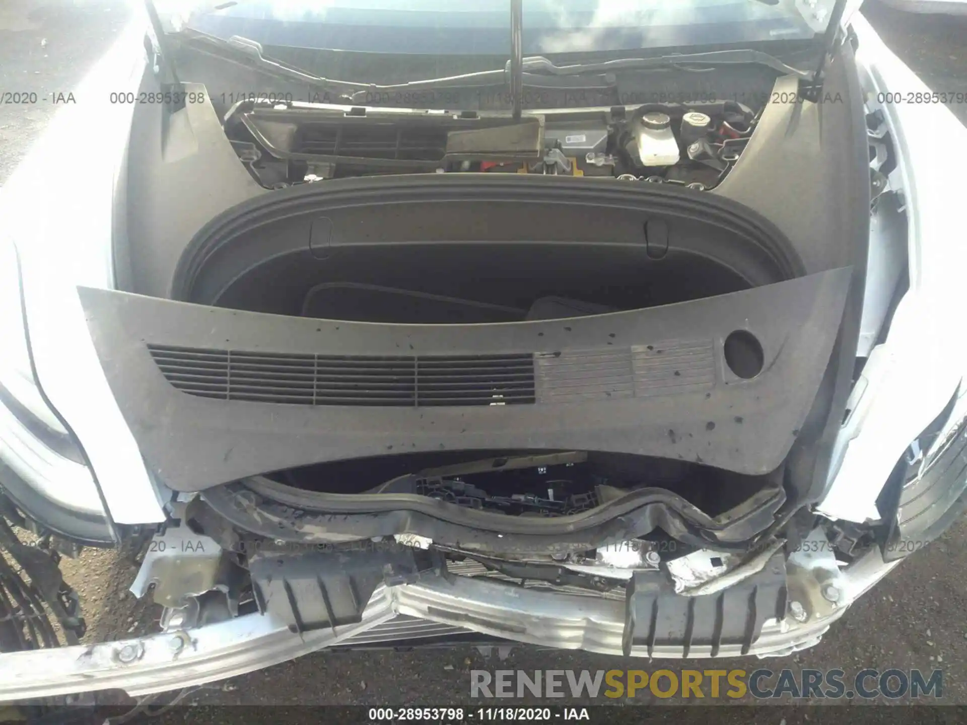 10 Photograph of a damaged car 5YJ3E1EA4KF299941 TESLA MODEL 3 2019