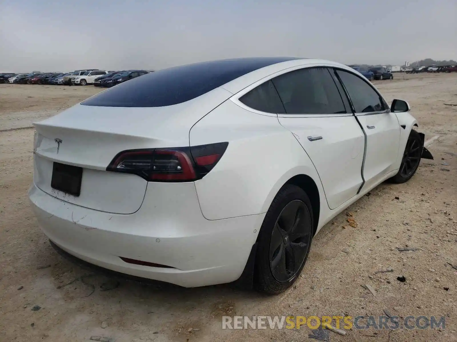 4 Photograph of a damaged car 5YJ3E1EA4KF299955 TESLA MODEL 3 2019