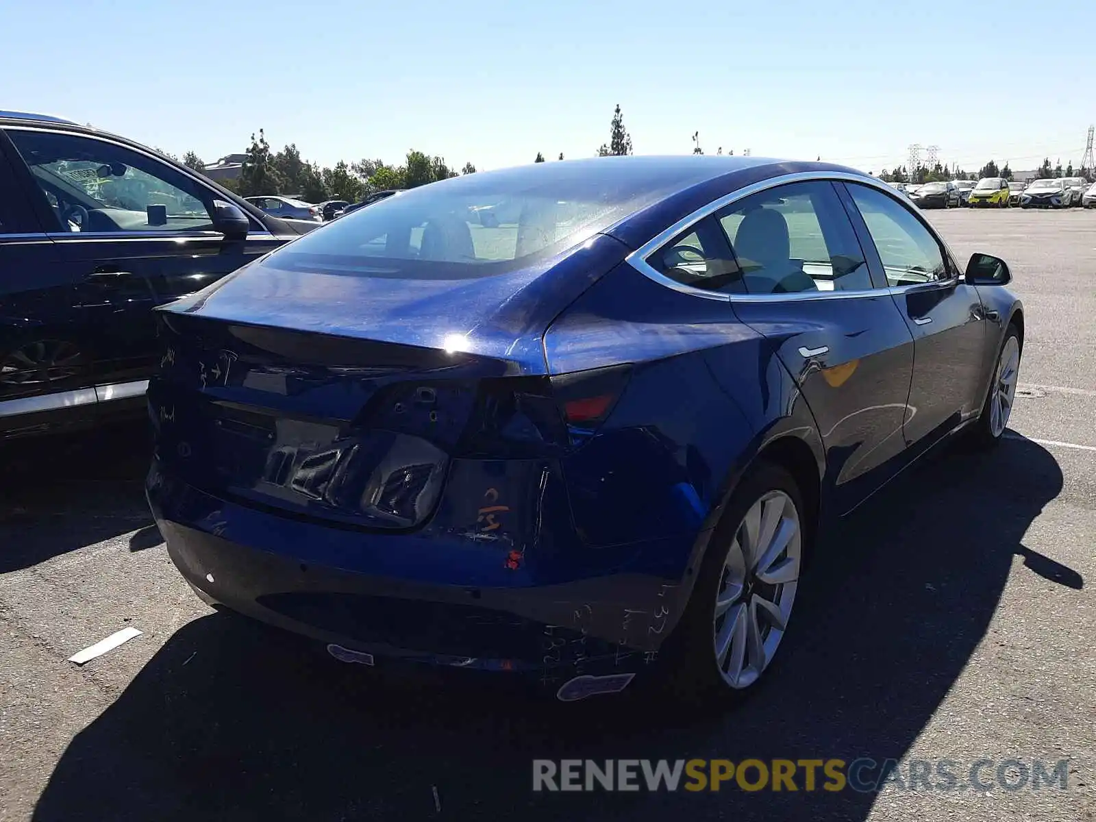 4 Photograph of a damaged car 5YJ3E1EA4KF302529 TESLA MODEL 3 2019