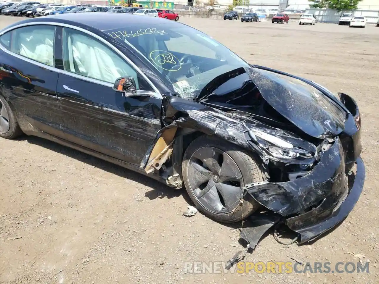 10 Photograph of a damaged car 5YJ3E1EA4KF306161 TESLA MODEL 3 2019