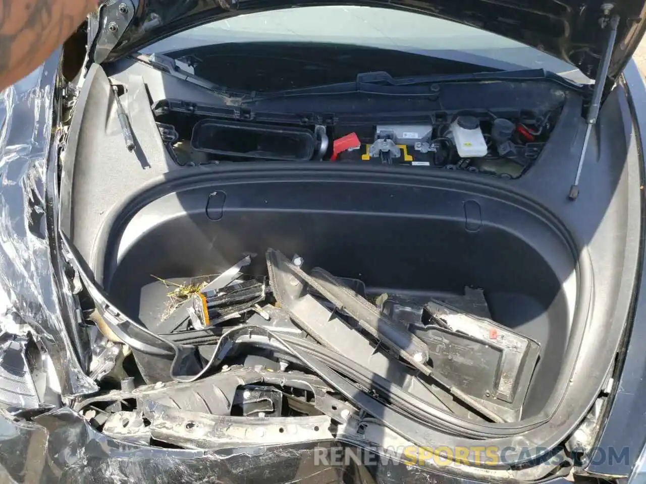 7 Photograph of a damaged car 5YJ3E1EA4KF306161 TESLA MODEL 3 2019